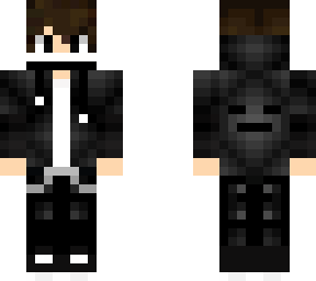 black hoodie