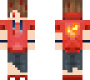 Blaze Boy Minecraft Skins