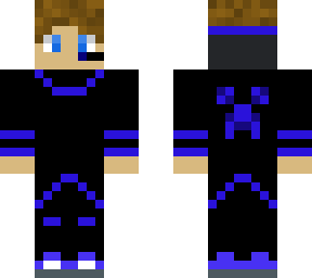 blue gamer ( i made it myself no copying )