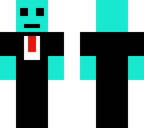 blue guy in suit
