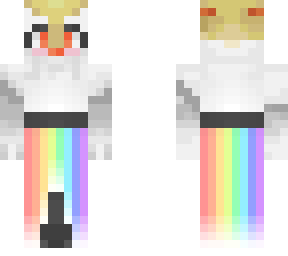 braixen rainbow dress