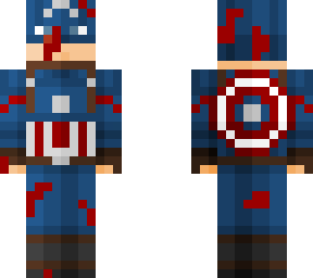captain america wounded