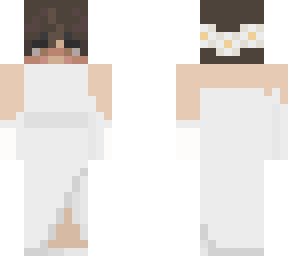 cloudy wedding dress