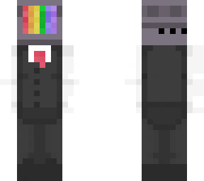 computer head glitched
