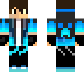 cool blue skin