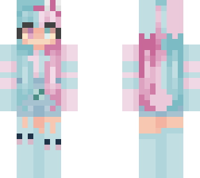 cotton candy bunny