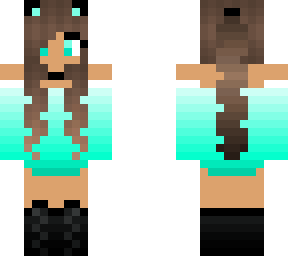 cyan girl