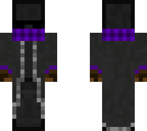 enderman /w scarf & coat and glasses