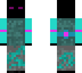 enderman with clothes