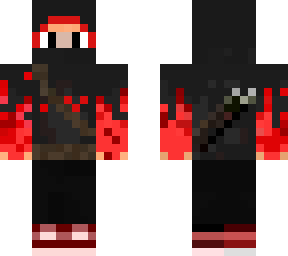 flaming ninja boy