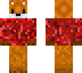 fox with netherrack tshirt