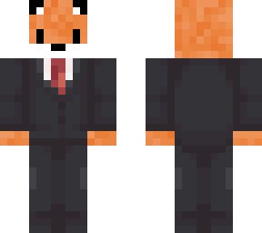 fox with suit