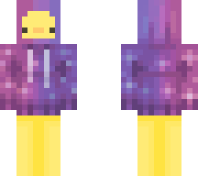 galaxy hoodie duck
