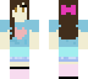 girl with bow (for a friend)