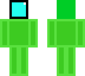 green astronaut