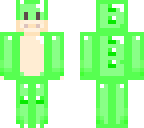 green dino blob