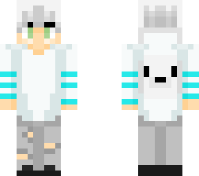 ice bear from we bare bear inspired skin