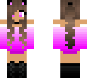 magenta girl