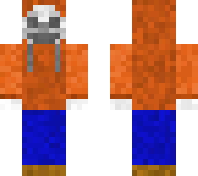 mask guy with hoodie