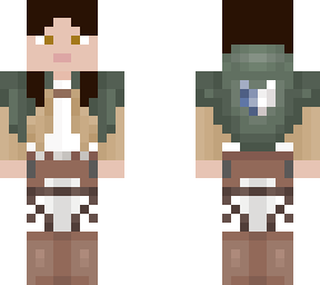 me in aot with cloak and hood