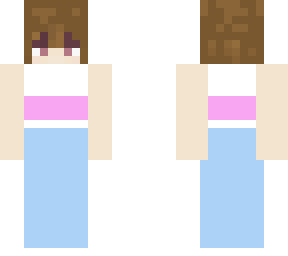 my first skin which is a girl