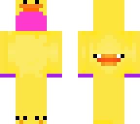 my skin in duck form