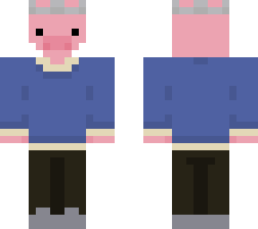 nice pig person