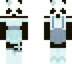 panda in a dress