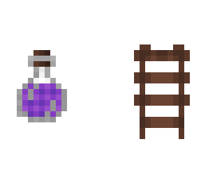 potion and ladder :d