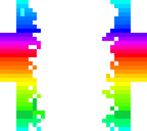rainbow glitch