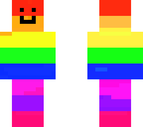 rainbow skin