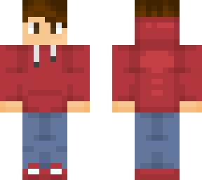 red hoodie boy