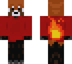 red panda hoodie
