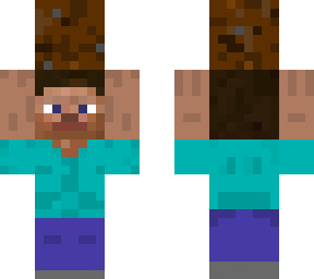 steve holding dirt