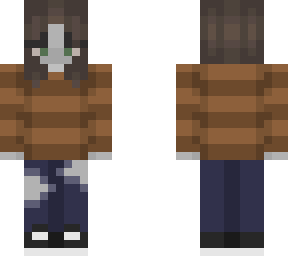 striped sweater ghost