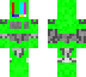 tech head (green)