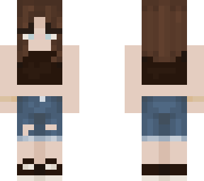 turning my pinterest pins into minecraft outfits :) #2
