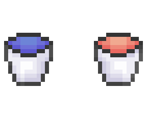 water and lava