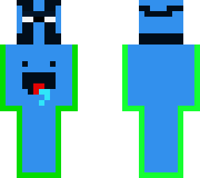 white eyes blue