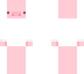white shirt pig