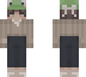 with the frog hat!