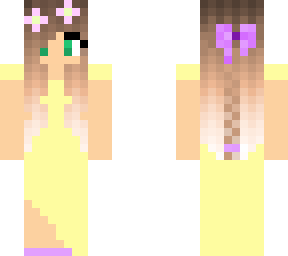 yellow dress