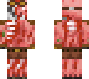 zombie piglin - red streak
