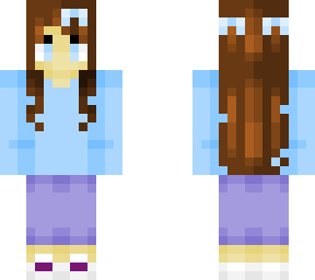 - blue sweater - ( sweater style changed )
