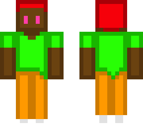 b-side/alternate blocky steve
