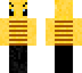 bee with hands and legs