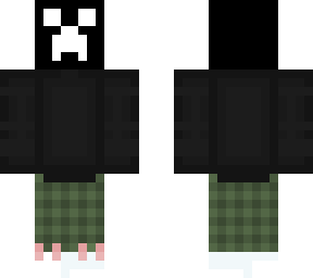 black creeper in pj's (my favorite skin)