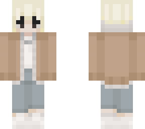 blonde mullet