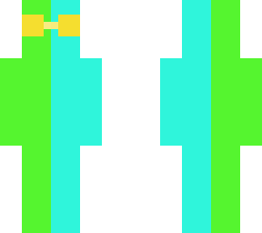 blue and lime guy