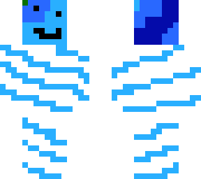 blue candy cane